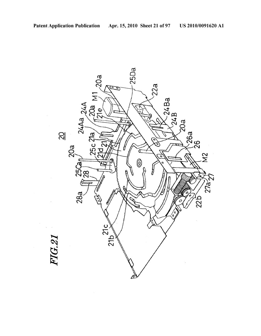 DISK DRIVE, DISK FEEDING DEVICE, AND DISK LOADING MECHANISM - diagram, schematic, and image 22