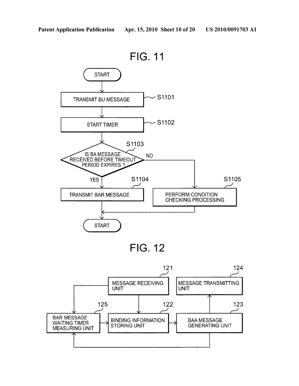 BINDING UPDATE METHOD, MOBILE TERMINAL, HOME AGENT, AND BINDING UPDATE SYSTEM - diagram, schematic, and image 11