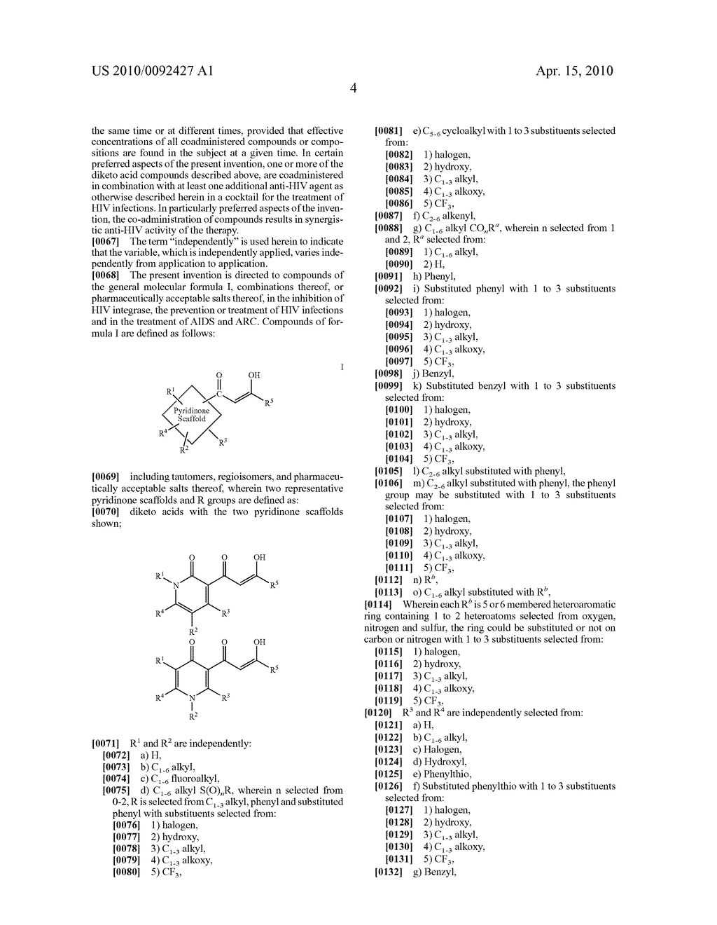 Pyridinone Diketo Acids: Inhibitors of HIV Replication in Combination Therapy - diagram, schematic, and image 05