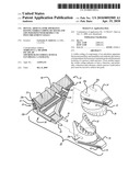 Dental articulator apparatus having visible coding of teeth and jaw positions with respect to post-treatment goals diagram and image