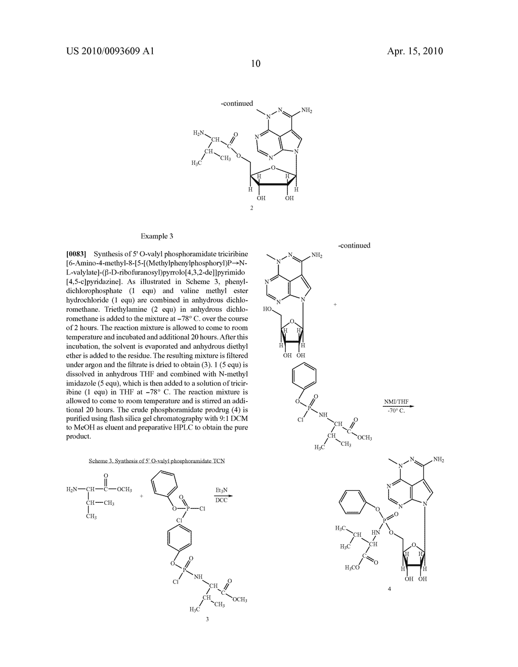 PRODRUGS OF TRICIRIBINE AND TRICIRIBINE PHOSPHATE - diagram, schematic, and image 19