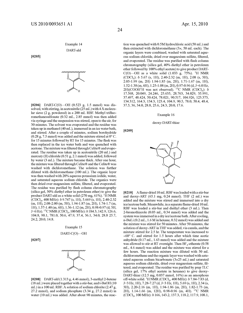 Artemisinin Derivatives - diagram, schematic, and image 27