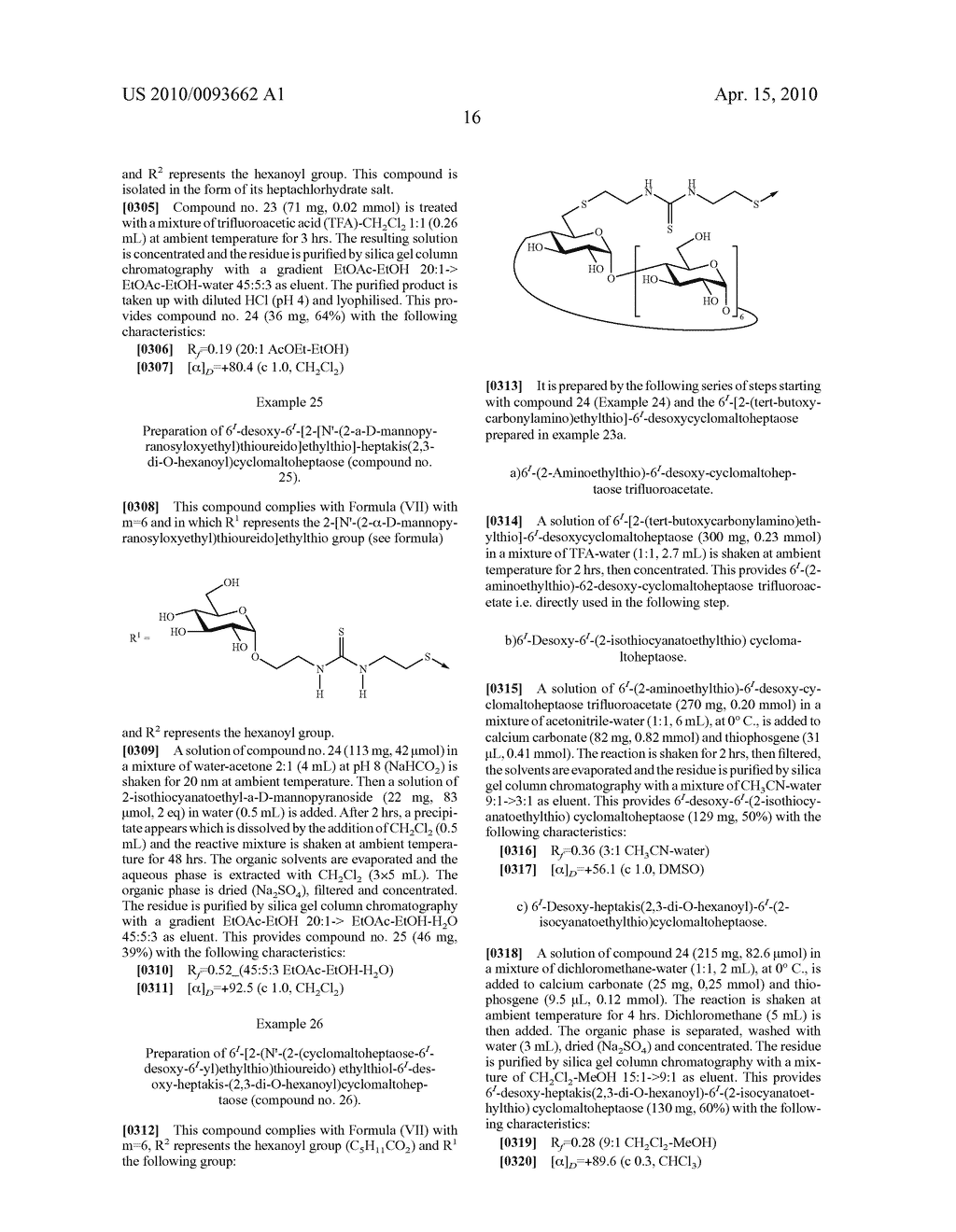 NOVEL AMPHIPHILIC CYCLODEXTRIN DERIVATIVES - diagram, schematic, and image 23