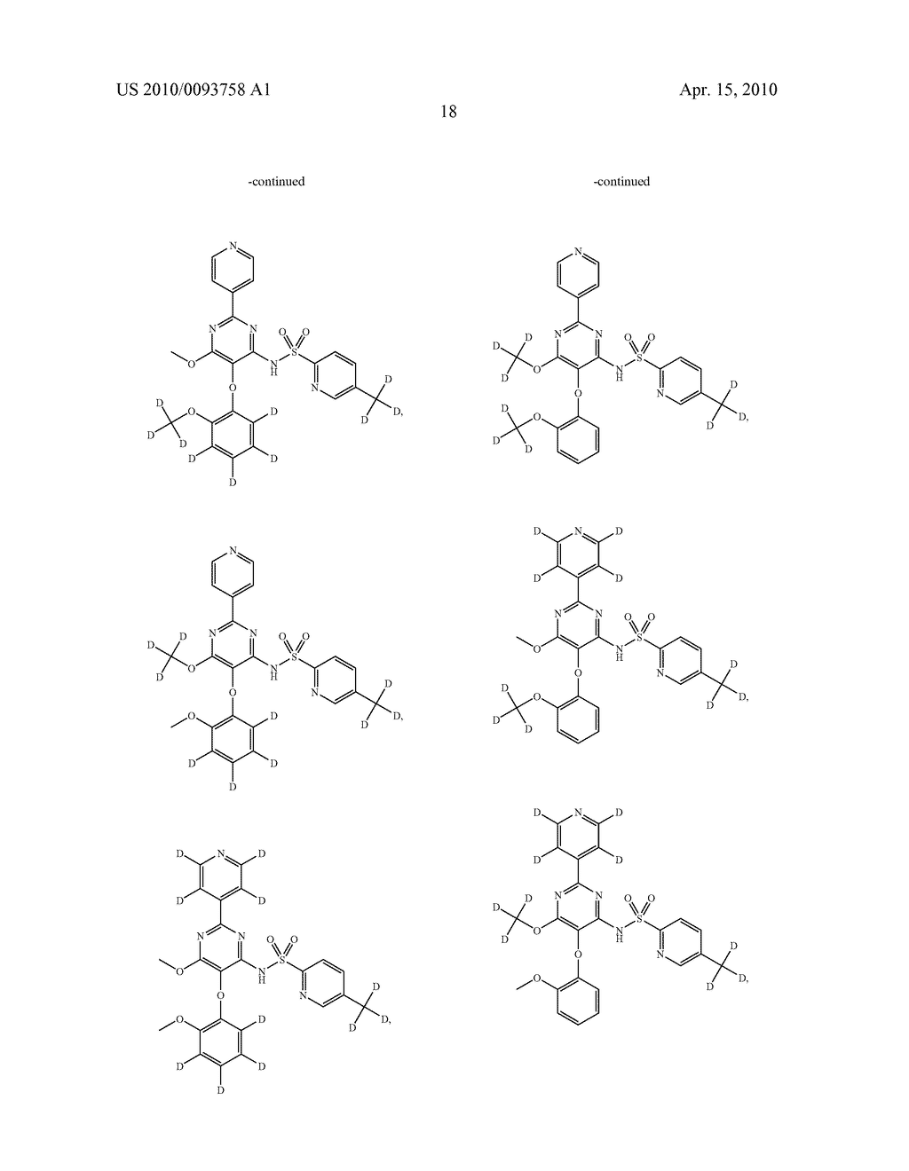 PYRIDINE SULFONAMIDE MODULATORS OF ENDOTHELIN-A RECEPTOR - diagram, schematic, and image 19