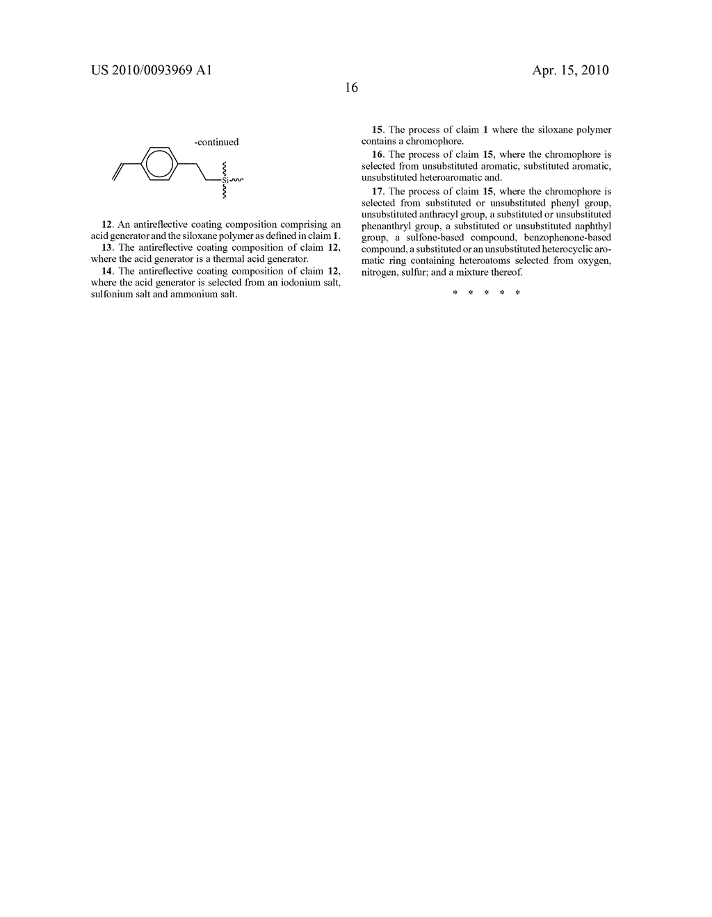 Process for making siloxane polymers - diagram, schematic, and image 17