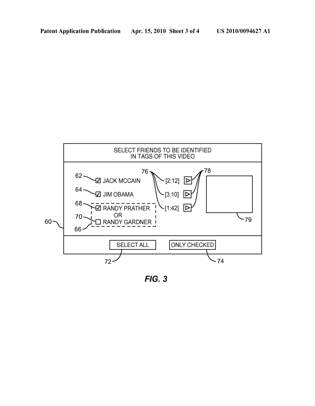 AUTOMATIC IDENTIFICATION OF TAGS FOR USER GENERATED CONTENT - diagram, schematic, and image 04