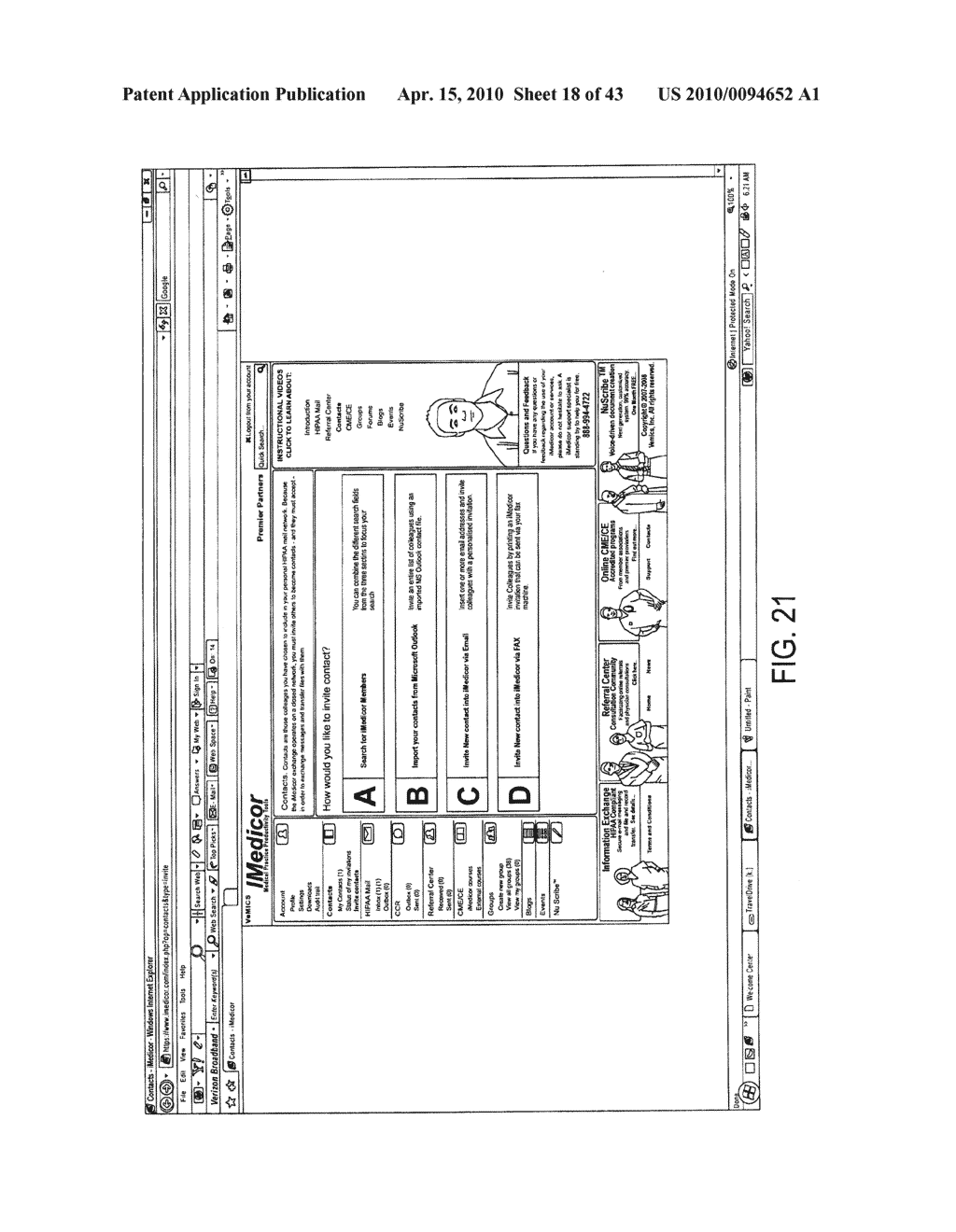 System, method, and a computer program product for networking healthcare professionals - diagram, schematic, and image 19