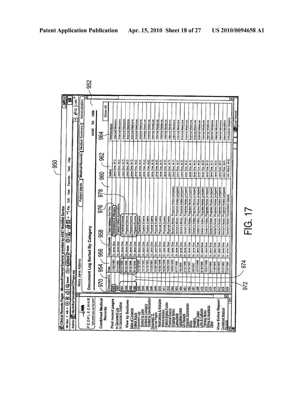 PATIENT DIRECTED SYSTEM AND METHOD FOR MANAGING MEDICAL INFORMATION - diagram, schematic, and image 19