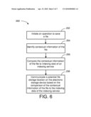 System and method for determining a file save location diagram and image