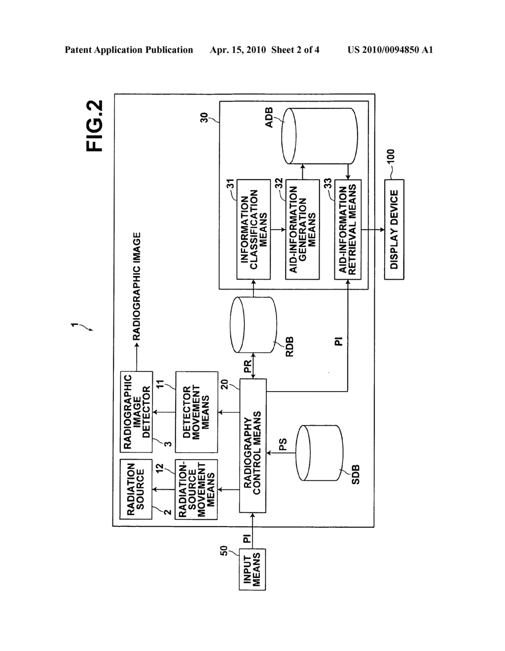 Radiographic image detection apparatus - diagram, schematic, and image 03