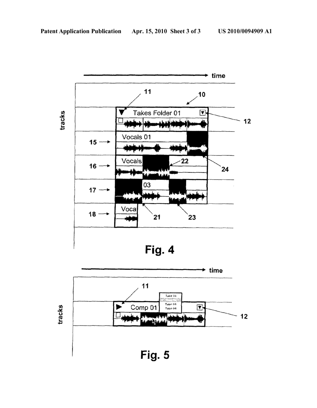 METHODS, PROGRAMS, STORAGE MEDIA AND SYSTEMS FOR RECORDING AND COMPILING A MUSIC SECTION - diagram, schematic, and image 04