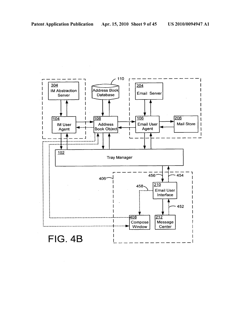 Address Book for Integrating Email and Instant Messaging (IM) - diagram, schematic, and image 10