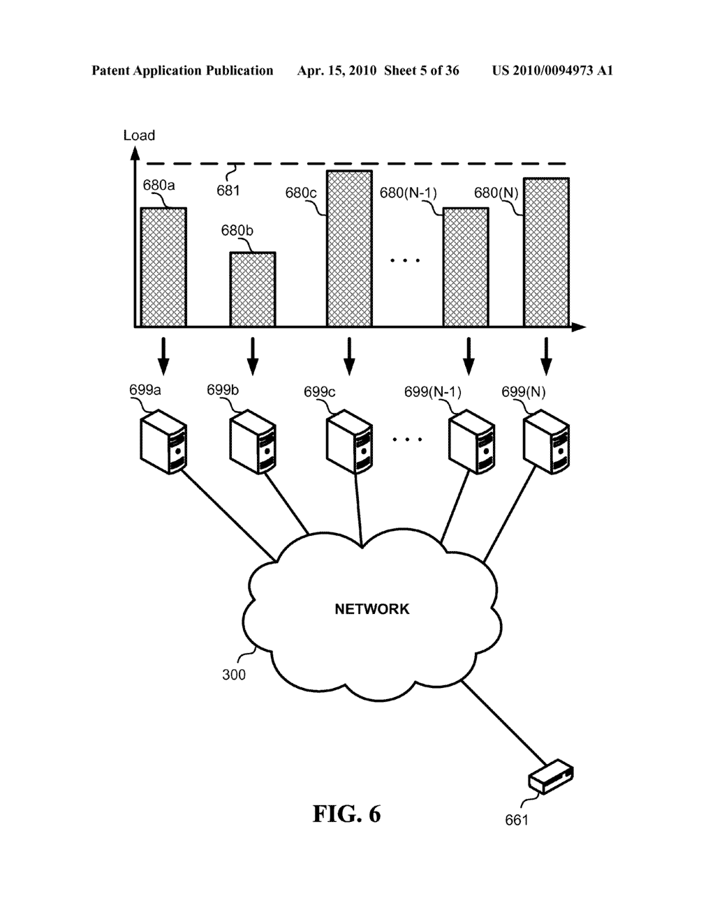 Random server selection for retrieving fragments under changing network conditions - diagram, schematic, and image 06