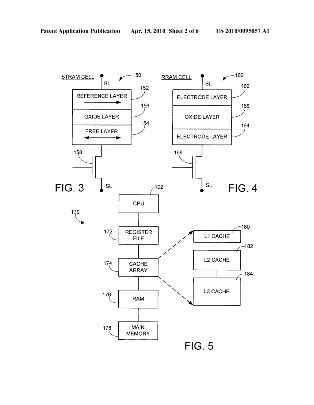 NON-VOLATILE RESISTIVE SENSE MEMORY ON-CHIP CACHE - diagram, schematic, and image 03