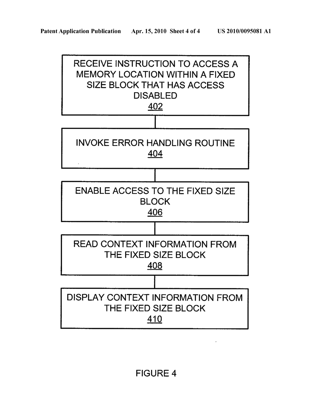 EARLY DETECTION OF AN ACCESS TO DE-ALLOCATED MEMORY - diagram, schematic, and image 05