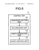 Raid-group converting apparatus and method diagram and image