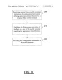 METHOD, APPARATUS AND COMPUTER PROGRAM PRODUCT FOR PROVIDING CONFIGURATION OF A MOBILE DEVICE diagram and image