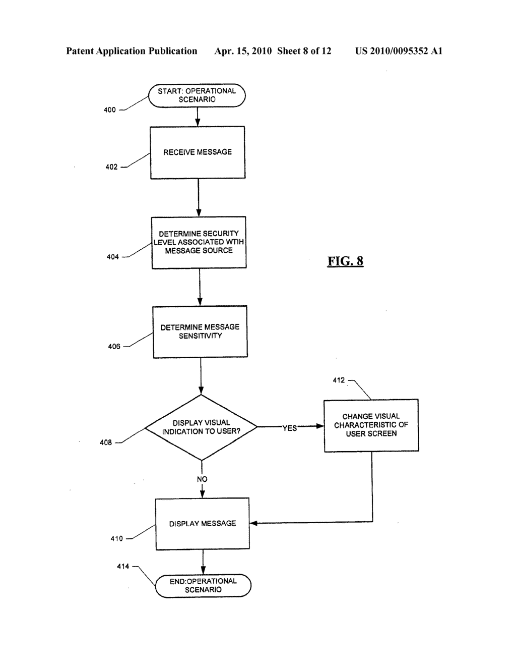 Message Service Indication System and Method - diagram, schematic, and image 09