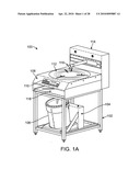 Electronic Systems and Methods for Distributing a Food Product Over a Turntable diagram and image