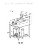 Electronic Systems and Methods for Distributing a Food Product Over a Turntable diagram and image