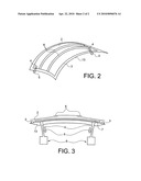 DEVICE FOR MAINTAINING AND DEPOSITING A THERMOPLASTIC COMPOSITE MATERIAL ON A SHAPING TOOL AND METHOD FOR MAKING A COMPOSITE PART diagram and image