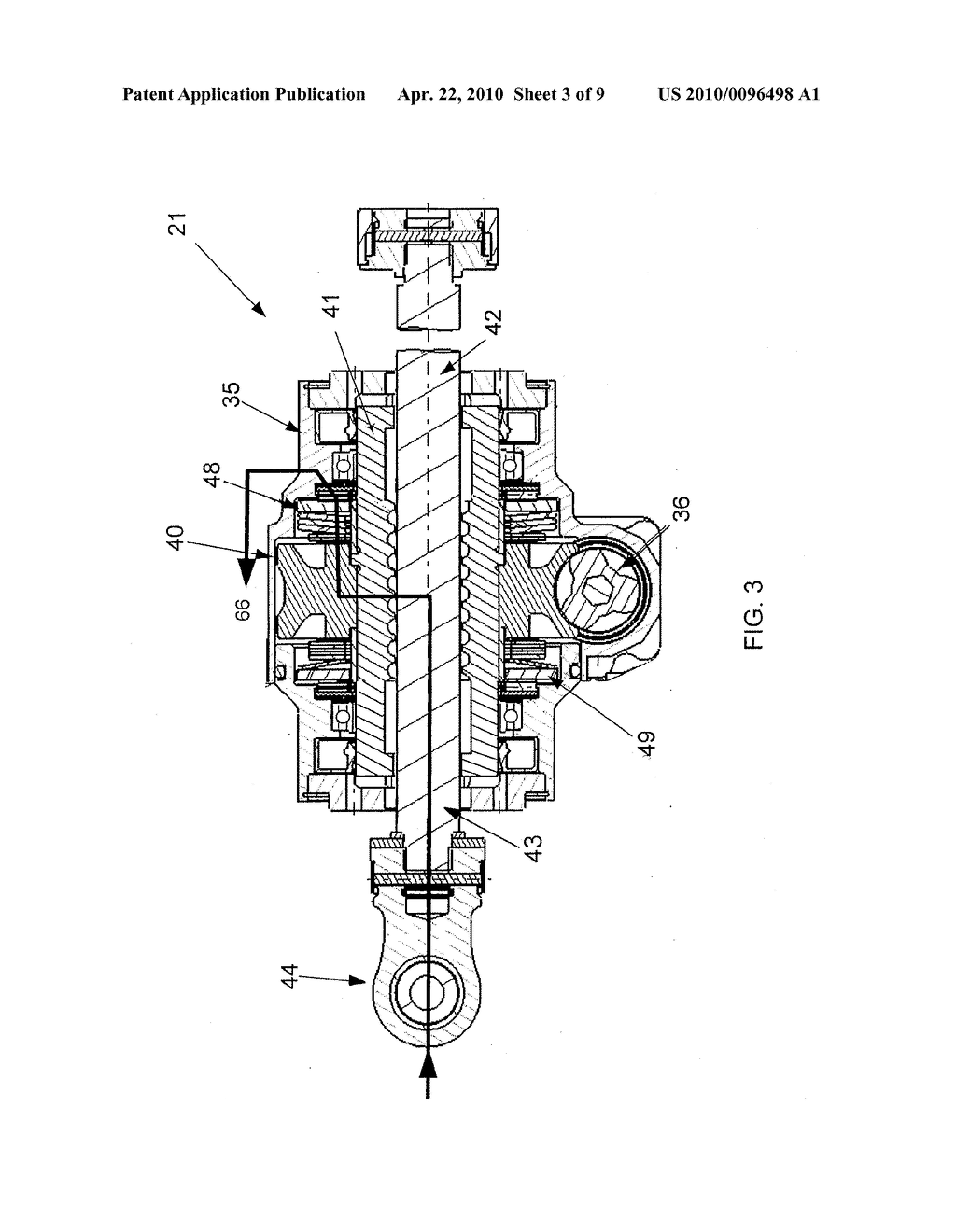 AIRCRAFT FLIGHT CONTROL ACTUATION SYSTEM WITH DIRECT ACTING, FORCE LIMITING, ACTUATOR - diagram, schematic, and image 04