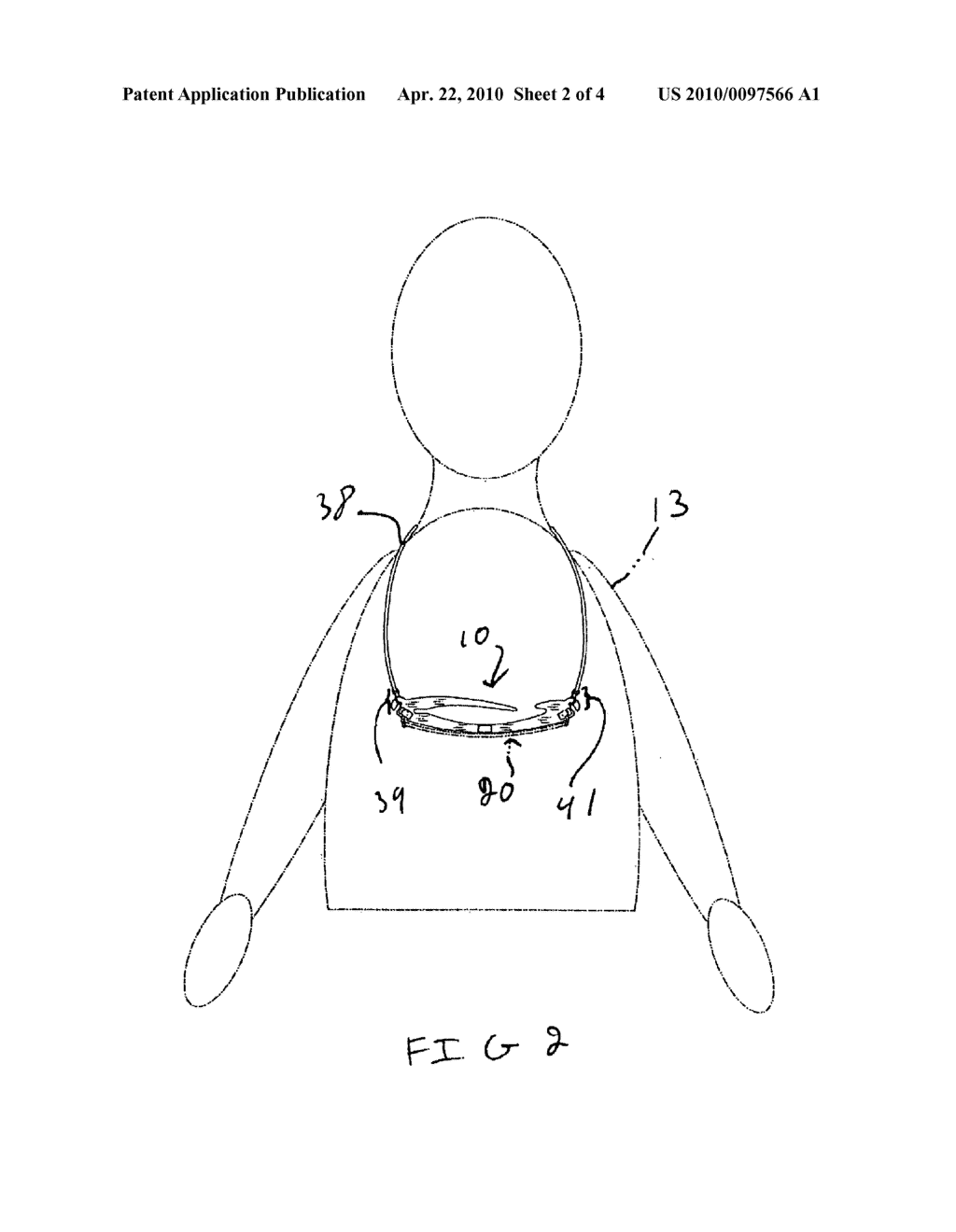 Eyewear holder - diagram, schematic, and image 03