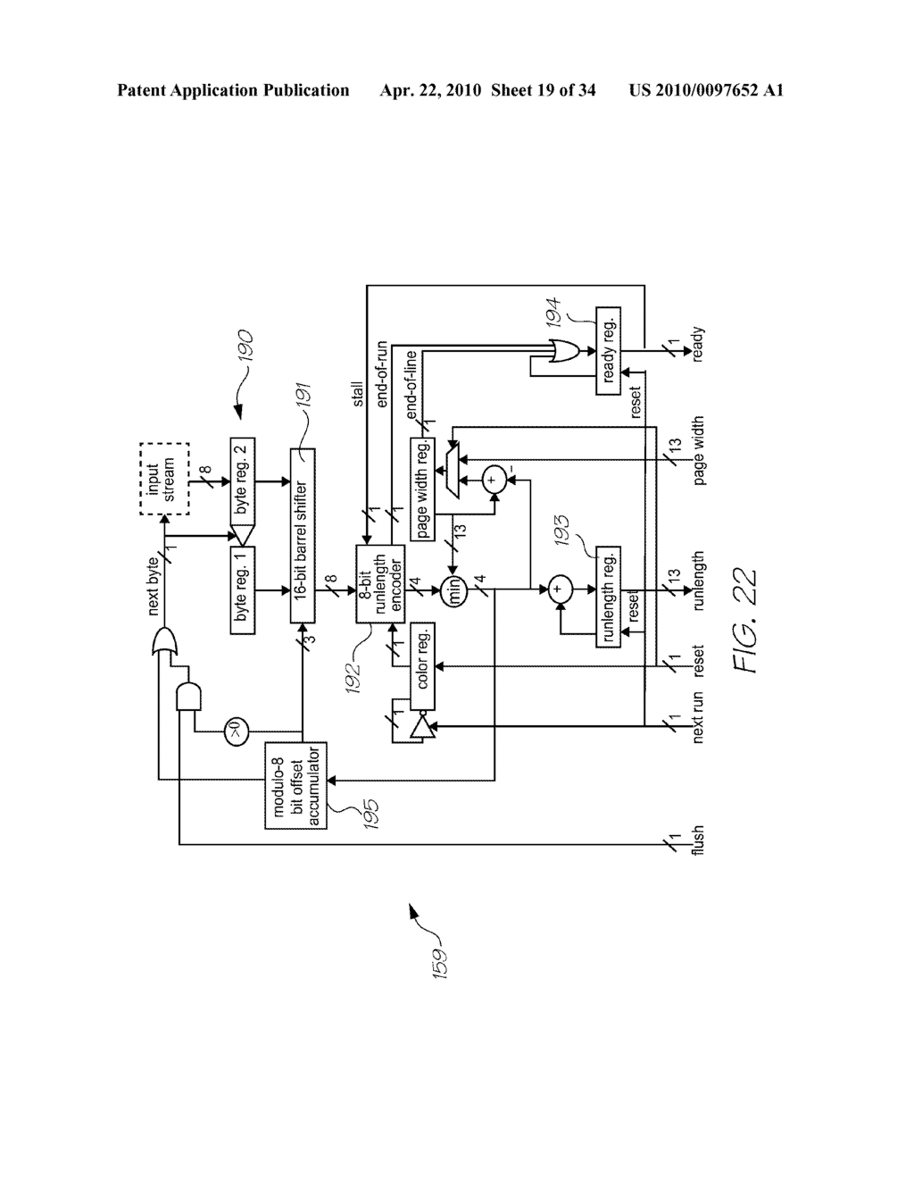 Method Of Printing A Compressed Image Having Bi-Level Black Contone Data Layers - diagram, schematic, and image 20