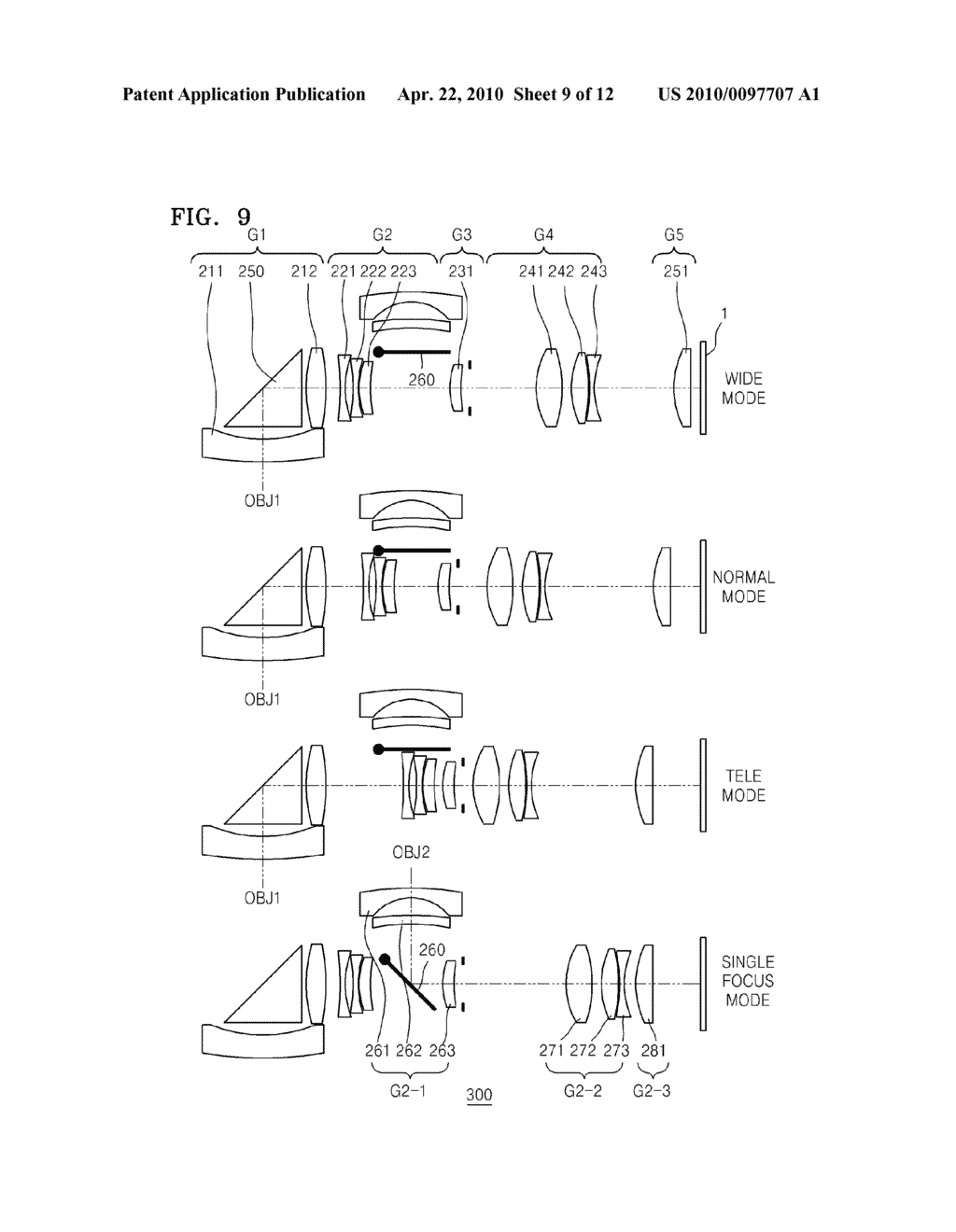 DUAL LENS OPTICAL SYSTEM AND DIGITAL CAMERA MODULE INCLUDING THE SAME - diagram, schematic, and image 10