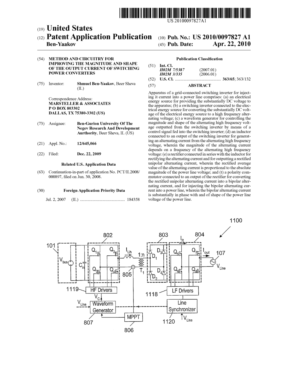 Method And Circuitry for Improving the Magnitude and Shape of the Output Current of Switching Power Converters - diagram, schematic, and image 01