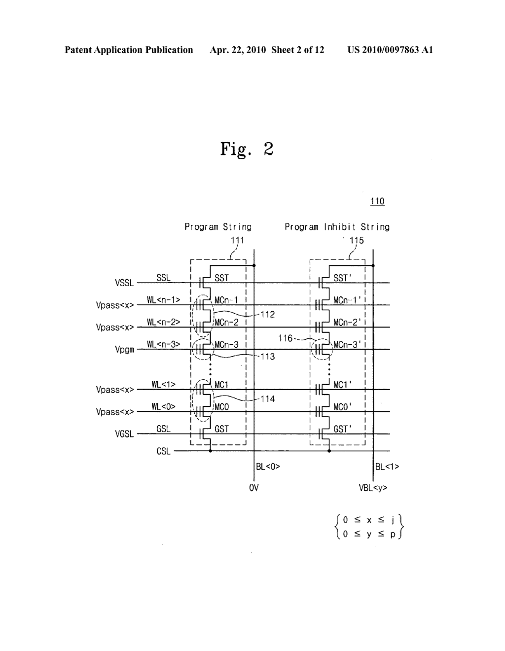 Method of programming non-volatile memory device and non-volatile memory device using the same - diagram, schematic, and image 03