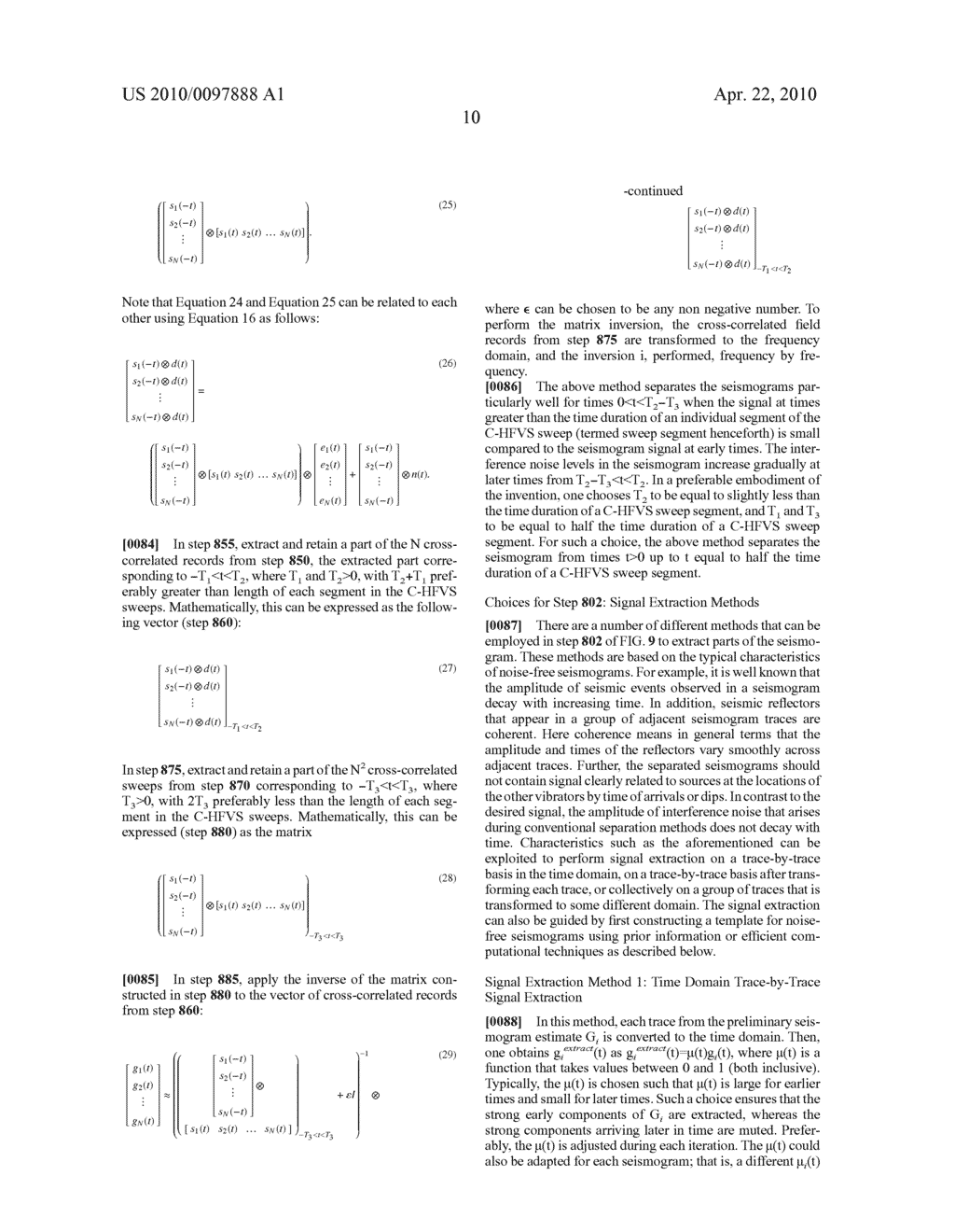 Separation and Noise Removal for Multiple Vibratory Source Seismic Data - diagram, schematic, and image 28