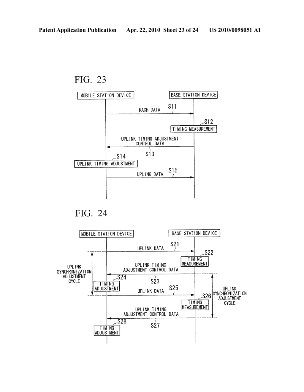 MOBILE COMMUNICATION SYSTEM, MOBILE STATION DEVICE, BASE STATION DEVICE, AND MOBILE COMMUNICATION METHOD - diagram, schematic, and image 24