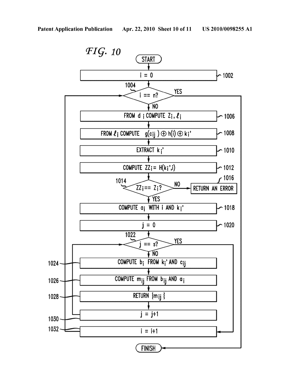 SYSTEM AND METHOD FOR A DERIVATION FUNCTION FOR KEY PER PAGE - diagram, schematic, and image 11