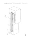 Vertically Actuated Vehicle Barrier System diagram and image