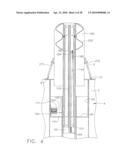 Vertically Actuated Vehicle Barrier System diagram and image