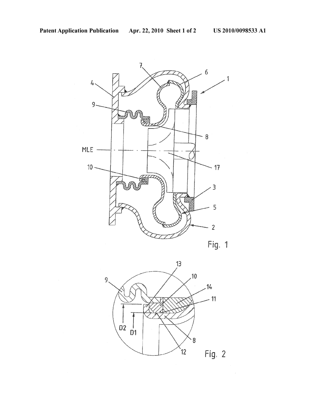 TURBINE HOUSING, AND METHOD OF MAKING A TURBINE HOUSING - diagram, schematic, and image 02