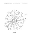 Gas turbine engine centrifugal impeller diagram and image