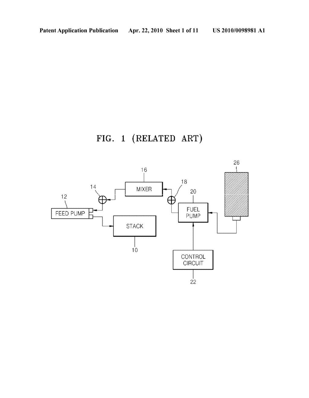 FUEL CELL SYSTEM HAVING FUEL CIRCULATION STRUCTURE, METHOD OF OPERATING THE SAME, AND ELECTRONIC APPARATUS INCLUDING THE FUEL CELL SYSTEM - diagram, schematic, and image 02