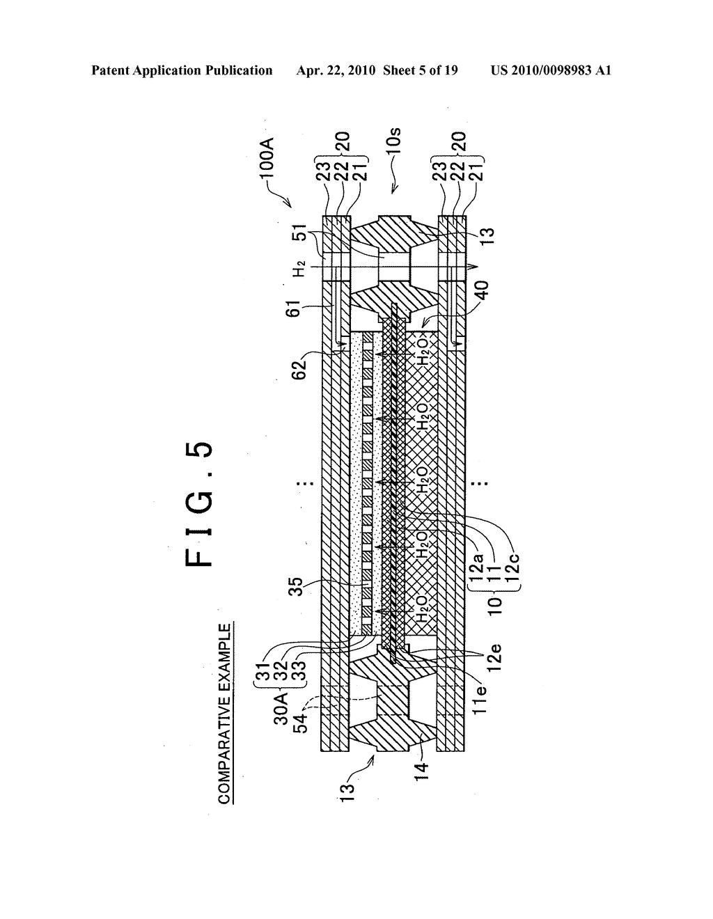 FUEL CELL PERFORMING ANODE DEAD-END OPERATION WITH IMPROVED WATER MANAGEMENT - diagram, schematic, and image 06