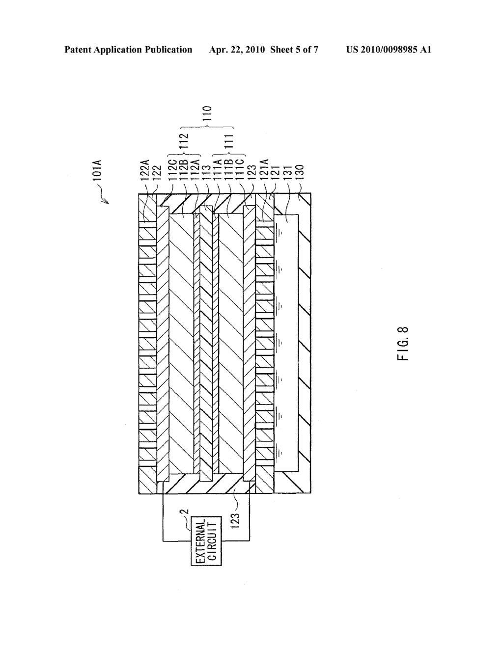 FUEL CELL AND ELECTRONIC DEVICE INCLUDING THE SAME - diagram, schematic, and image 06