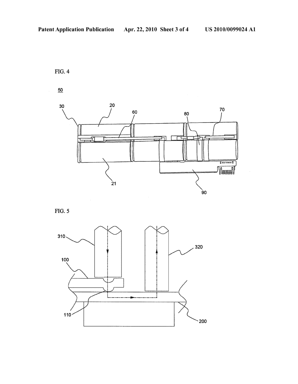 METHOD FOR CONNECTION OF CONDUCTIVE MEMBER TO DEVICE - diagram, schematic, and image 04