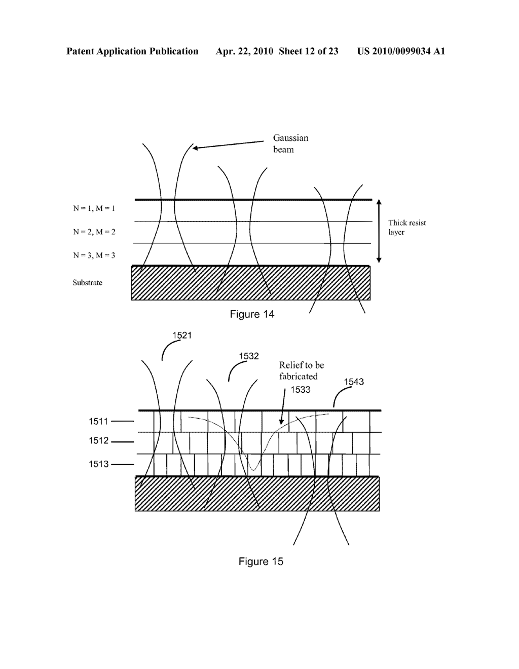 METHOD OF COMPENSATION FOR BLEACHING OF RESIST DURING THREE-DIMENSIONAL EXPOSURE OF RESIST - diagram, schematic, and image 13