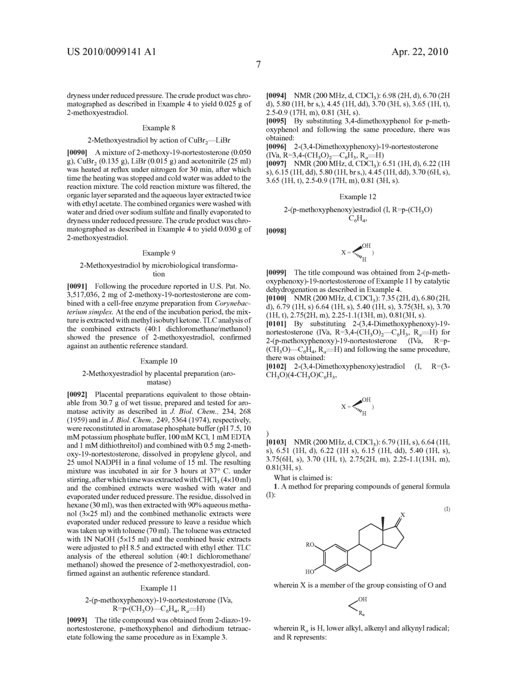 Method and intermediates for preparing 2-alkoxy and 2-aryloxy estrogen compounds - diagram, schematic, and image 08