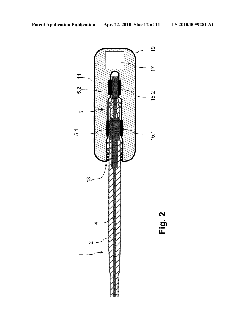 FIELD DECOUPLING ELEMENT FOR USE WITH AN IMPLANTABLE LINE AND IMPLANTABLE MEDICAL DEVICE - diagram, schematic, and image 03