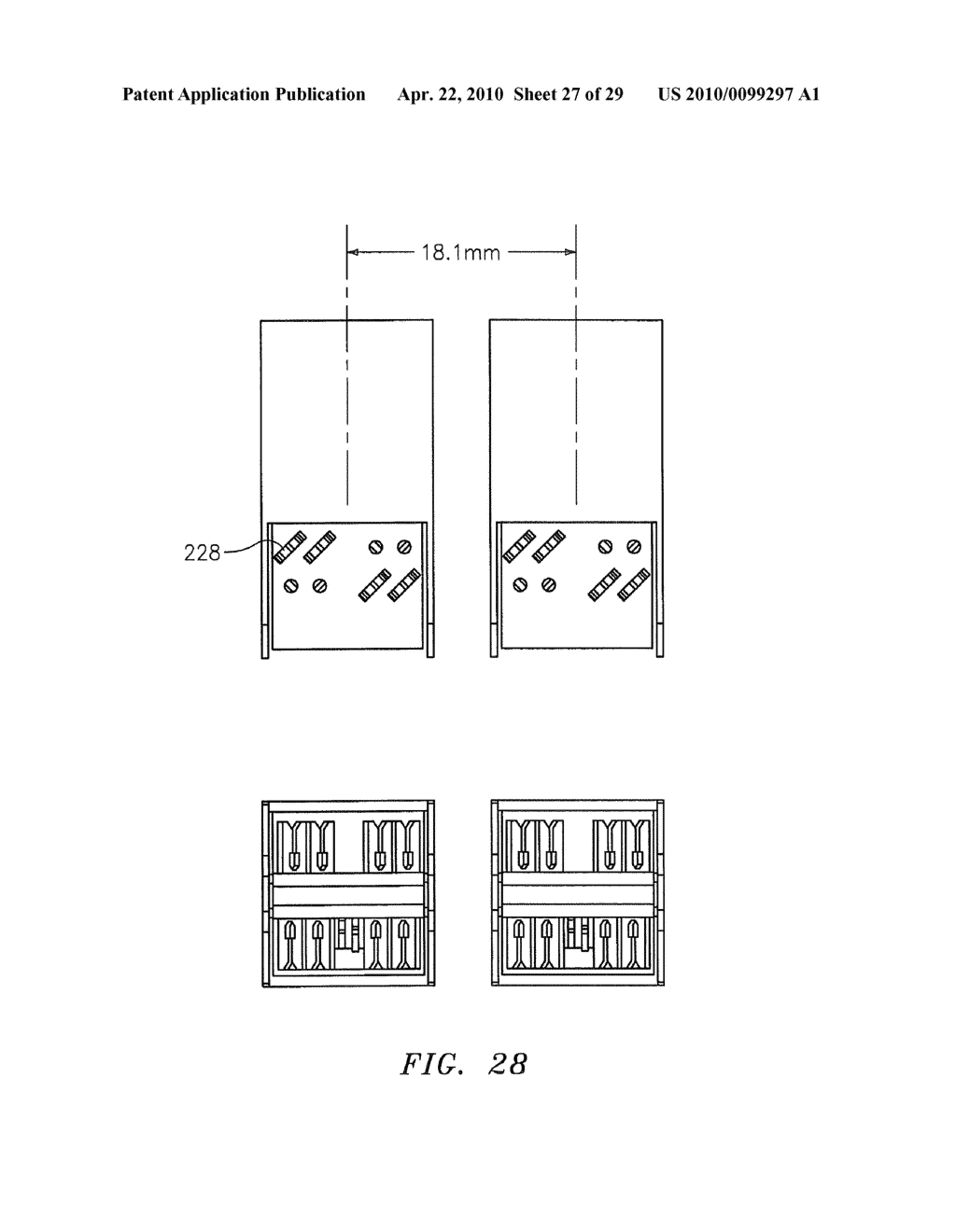 Telecommunication Connectors And Apparatus For Mounting The Same - diagram, schematic, and image 28