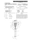 Process and apparatus for the production of nonwoven fabrics from extruded filaments diagram and image