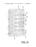 Process and apparatus for the production of nonwoven fabrics from extruded filaments diagram and image