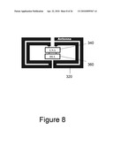 MINIATURIZED, LOW POWER, WIRELESS TRANSMITTER AND RECEIVER WITH ON-CHIP ANTENNA, AND WIRELESS COUPLING OF ON-CHIP AND OFF-CHIP ANTENNA diagram and image