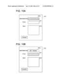 E-MAIL TRANSMISSION METHOD AND MOBILE TERMINAL diagram and image